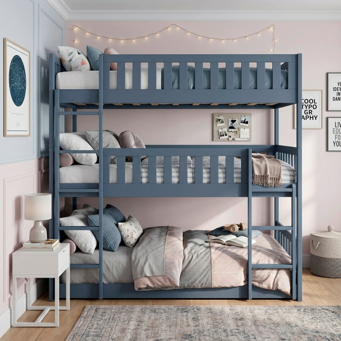 B2083BUTTT-1* (3) Triple Bunk Bed - B2083BUTTT-1*