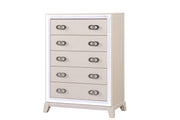 [B271-KDM] Santana - BDM (King) King, Wood, Cream With : LED Light Each - B271-KDM