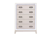 [B271-KDMCN] Santana - BDMCN (King) King, Wood, Cream With : LED Light Each - B271-KDMCN