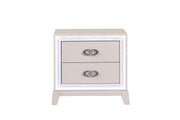 [B271-N] Santana - Nightstand, Wood, Cream With : LED Light Box: 1 of 1 Each - B271-N