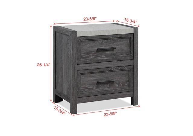 B305 - Mara 3PC ( King Bed, Dresser, Mirror) - B305-King-3PC