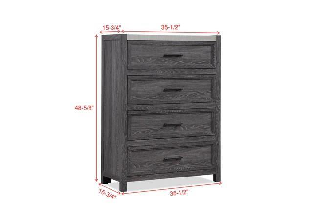 B305 - Mara 3PC ( Twin Bed, Dresser, Mirror) - B305-Twin-3PC
