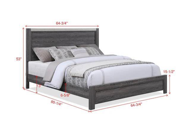 B305 - Mara 5PC ( King Bed, Dresser, Mirror, Nightstand, Chest) - B305-King-5PC