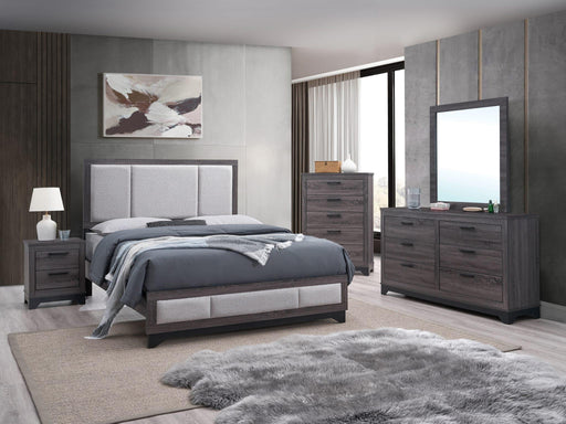 B313 - Jouri Dark Grey Nightstand - B313-3