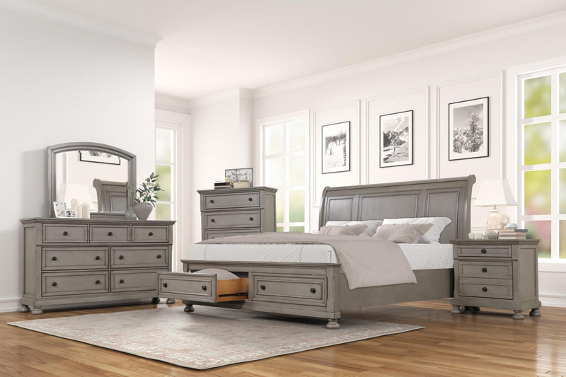 B421 - Carson LT Grey NIGHT STAND - B421-3