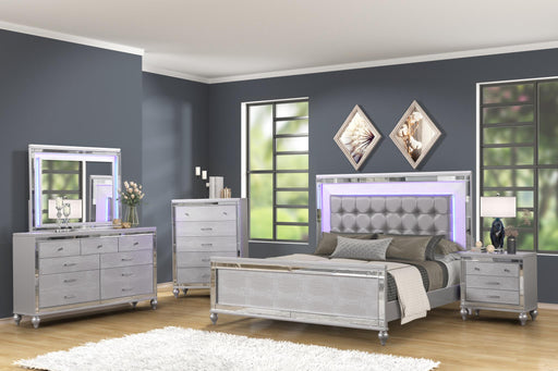 B515 - Emma Silver NIGHTSTAND - B515-3