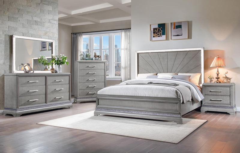 B545 - Jordan Queen Bed - B545-Queen