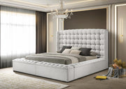 B802 - Versaley White Queen White Storage Bed - B802-White-Queen