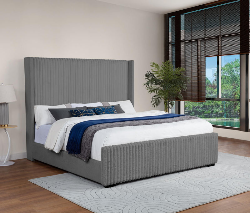 B827 - Gianni Grey Queen Bed - B827-10