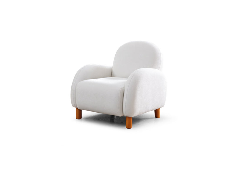 Bahama 4-pieces (2 Sofa & 2 Chair) Livingroom in White - Anthracite - 200-ELIF-BAH-A181-3311