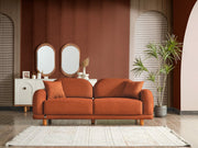 Bahama 4-pieces (2 Sofa & 2 Chair) Livingroom in White - Anthracite - 200-ELIF-BAH-A181-3311