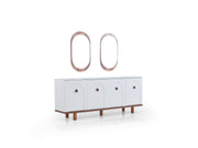 Bahama Consol With Mirror - 115-BAH-CONM