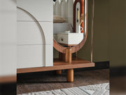 Bahama Dresser With Mirror & Ottoman - 200-ELIF-BAH-A251-DR
