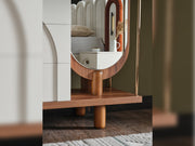 Bahama Dresser With Mirror & Ottoman - 200-ELIF-BAH-A251-DR