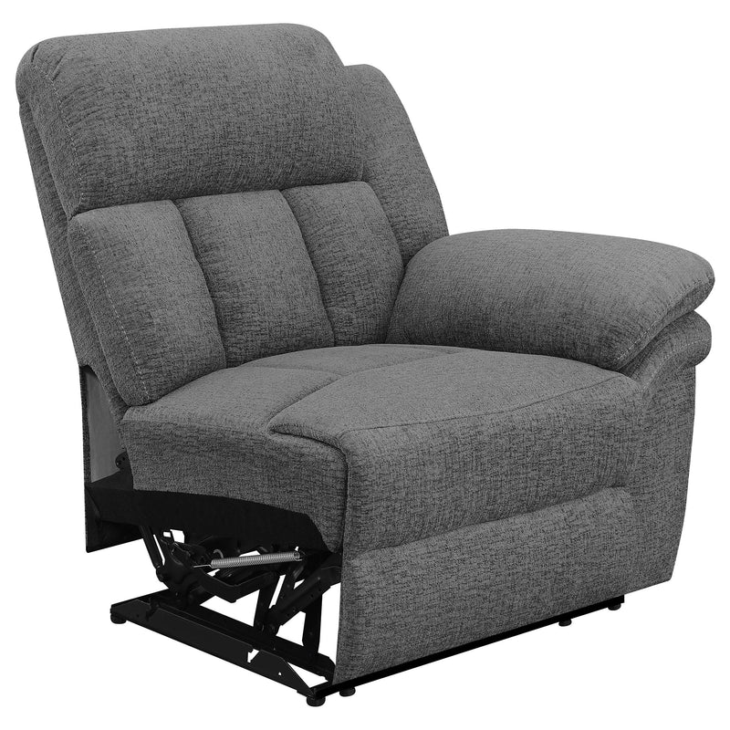 Bahrain Upholstered Motion Sofa Charcoal - 609541