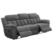 Bahrain Upholstered Motion Sofa Charcoal - 609541