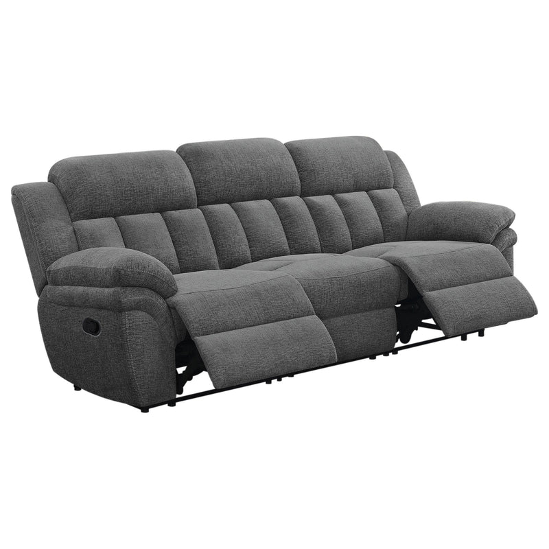 Bahrain Upholstered Motion Sofa Charcoal - 609541