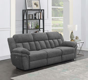 Bahrain Upholstered Power Sofa Charcoal - 609541P