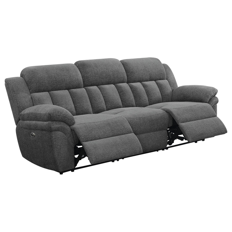 Bahrain Upholstered Power Sofa Charcoal - 609541P