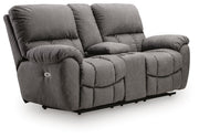 Bakerstein Galaxy Power Reclining Loveseat with Console - PC1250318