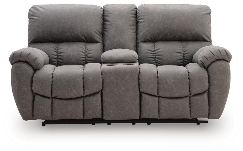 Bakerstein Galaxy Power Reclining Loveseat with Console - PC1250318