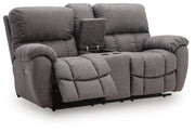Bakerstein Galaxy Power Reclining Loveseat with Console - PC1250318