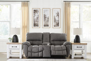 Bakerstein Galaxy Power Reclining Loveseat with Console - PC1250318