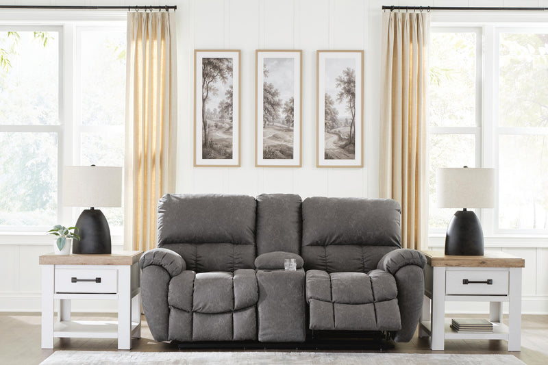Bakerstein Galaxy Power Reclining Loveseat with Console - PC1250318