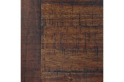 Baldridge Rustic Brown Home Office Desk - Gate FurnitureOffice Desks