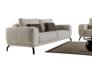 Balea 4-pieces (2 Sofa & 2 Chair) Livingroom in Cream - 200-ZEN-BAL-CRE-3311