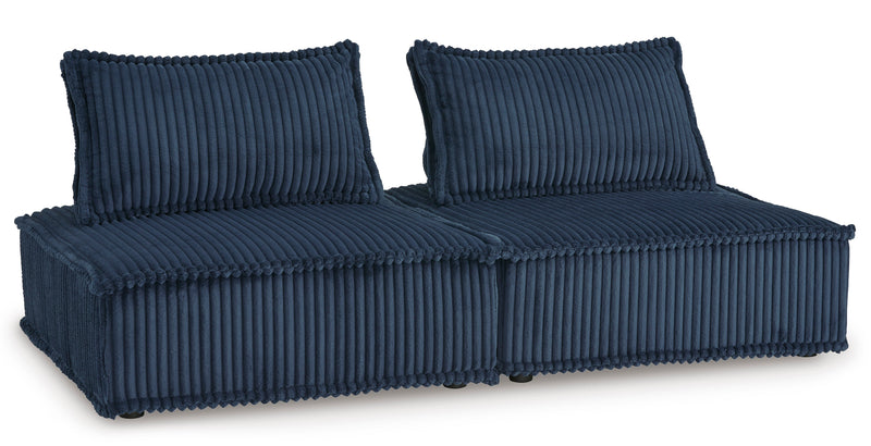 Bales Navy 2 - Piece Modular Seating - Gate FurnitureLoveseat