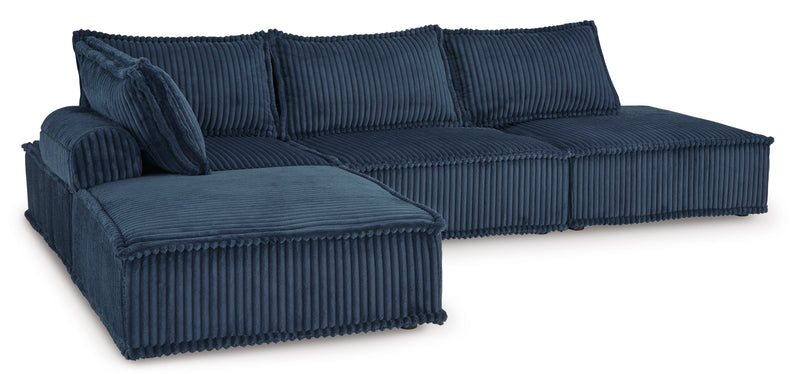 Bales Navy 4 - Piece Modular Seating - Gate FurnitureSectional