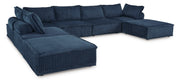 Bales Navy 7 - Piece Modular Seating - Gate FurnitureSectional