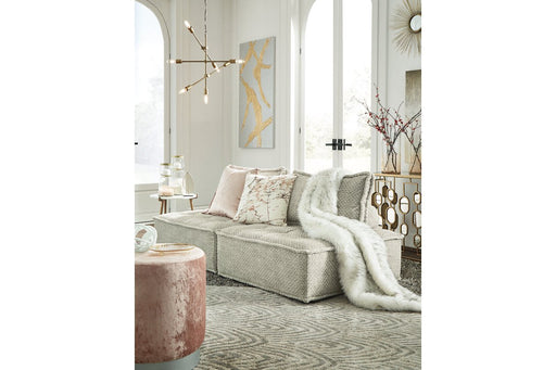 Bales Taupe 2 - Piece Modular Seating - Gate FurnitureLoveseat