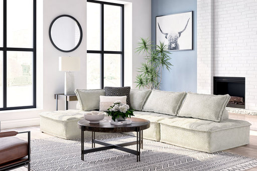 Bales Taupe 4 - Piece Modular Seating - Gate FurnitureSectional
