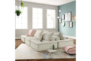 Bales Taupe 6 - Piece Modular Seating - Gate FurnitureSectional