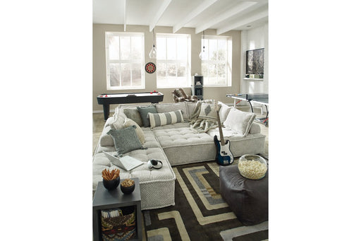 Bales Taupe 7 - Piece Modular Seating - Gate FurnitureSectional