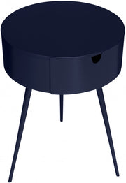 Bali Iron Side Table | Nightstand in Blue - 835Navy