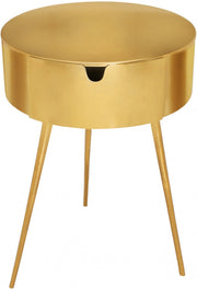 Bali Iron Side Table | Nightstand in Gold - 835Gold