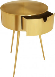 Bali Iron Side Table | Nightstand in Gold - 835Gold