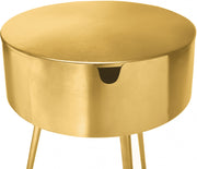 Bali Iron Side Table | Nightstand in Gold - 835Gold