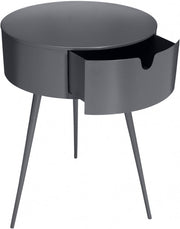 Bali Iron Side Table | Nightstand in Grey - 835Grey