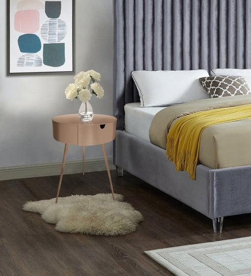 Bali Iron Side Table | Nightstand in Pink - 835Pink