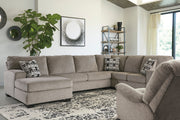 Ballinasloe Platinum LAF Sectional - Gate FurnitureSectional