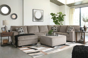 Ballinasloe Platinum LAF Sectional - Gate FurnitureSectional
