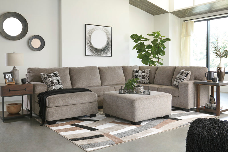 Ballinasloe Platinum LAF Sectional - Gate FurnitureSectional