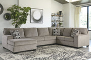 Ballinasloe Platinum LAF Sectional - Gate FurnitureSectional