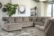 Ballinasloe Platinum LAF Sectional - Gate FurnitureSectional