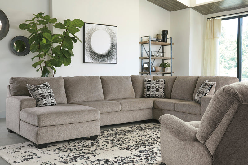 Ballinasloe Platinum LAF Sectional - Gate FurnitureSectional