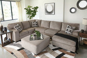 Ballinasloe Platinum Oversized Ottoman - Gate FurnitureOttoman